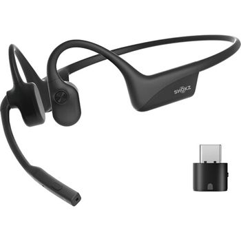 Shokz Opencomm 2 UC USB-C Bone Conduction Bluetooth Headset (C110ACBK) Black