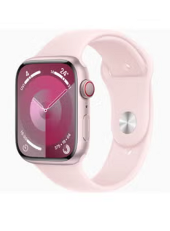 Modio MW13 Mini Women's Smart Watch with 36mm Display 3 Pair Straps 5 in 1 Diamond Jewellery Set Pink