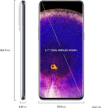 OPPO Find X5 Pro 5G Dual Sim 256GB 12GB RAM - Ceramic White