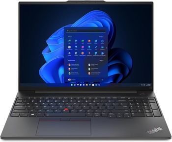 Lenovo 21JT001AUS ThinkPad E16 Gen 1, 16 Inch AMD Ryzen 7, 16GB Ram ,512GB SSD, AMD Radeon Graphics, Graphite Black, Windows 11 Pro