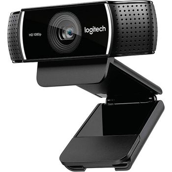 Logitech Pro Stream 1080p Webcam For HD Video Streaming And Recording at 1080p 30FPS (960-001211) Black