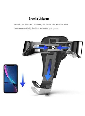 We Happy Gravity Car Mobile Holder Air Vent Clip Mount Phone Stand