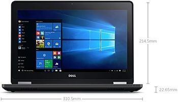 Dell Newest Latitude 7480 Business Laptop Notebook Pc (Intel Core I7-6600U, 16Gb Ram, 256Gb Ssd, Hdmi, Wifi, Camera, Thunderbolt 3) Keyboard Eng Win 10 Pro