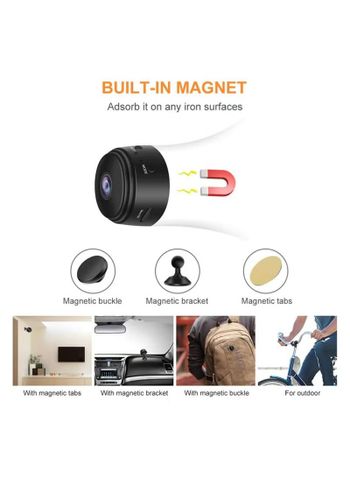 A9 Mini Wireless IP Camera - Black