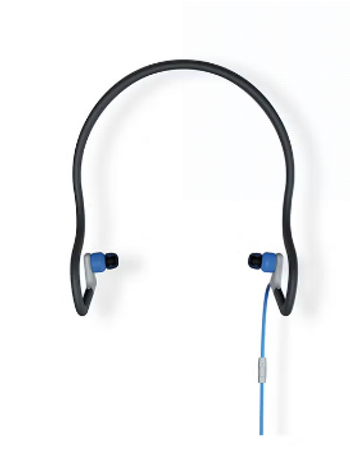 Energy Sistem Sport 2 - In-Ear Sports Headphones (Neckband-fit, Sweatproof Technology, Playback Control, Microphone) Blue