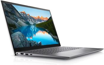 Dell Inspiron 14 5410 2 in 1 Laptop - 14 Inch FHD 11th Generation Core i5 WiFi 6 Windows 11 Home (1920*1080) Touch x360 Display 1135G7 - Nvidia Geforce MX350 2GB Graphics- Intel Iris Xe Graphics - HDMI Finger print Backlit English/Arabic keyboard 512GB NV