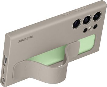 Samsung Galaxy S24 Ultra Standing Grip Case, Taupe