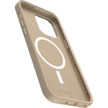 OtterBox SYMMETRY PLUS Apple  iPhone 14 Pro Max 6.7" 2022 Case - Slim & Lightweight Cover w/ AntiMicrobial, Military Grade Drop Protection, Built-in Magnet, MagSafe Compatible - Beige