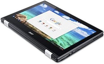 Acer R11 Convertible 2-in-1 Chromebook, 11.6in HD Touchscreen, Intel Quad-Core N3150 1.6Ghz, 4GB Memory, 16GB SSD, Bluetooth, Webcam, Chrome OS + Targus Bag + Mouse