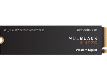 Western Digital SN770 NVMe 4 Lanes Internal Solid State SSD 1TB (WDS100T3X0E-00B3N0) أسود