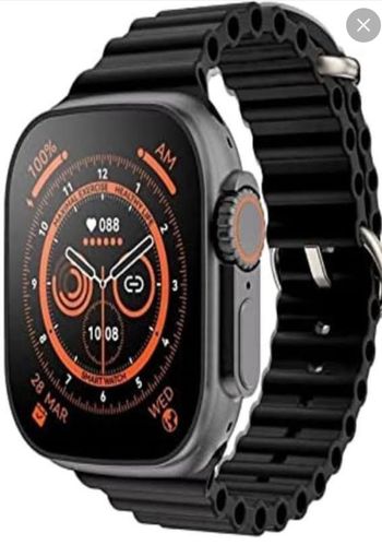 T800 Ultra smart watch Waterproof-Black