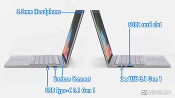 Microsoft Surface Book 2- 15 FVG-00001 - الجيل الثامن كور i7 - ذاكرة وصول عشوائي 16 جيجا بايت - 512 جيجا بايت SSD - 15 بوصة 4K Touch Pixel Sense - بطاقة رسومات Nvidia Geforce GTX1060 6 جيجا بايت - Win 11 - فضي بلاتيني