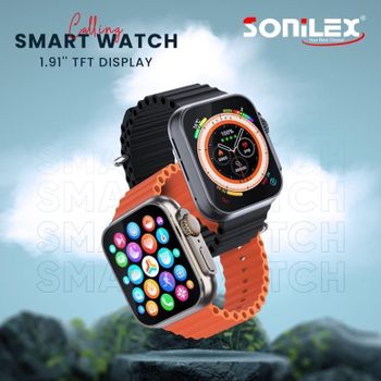 SOniLEX SL-SB10 Full Touch With Calling With fitness Tracker With Extra Sports Strap Smartwatch