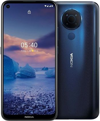 Nokia 5.4 - Smartphone 64GB, 4GB RAM, Dual Sim, Polar Night ,Blue