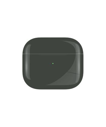 Apple Airpods (3rd Generation) Customized By Caviar Glossy Graphite Grey