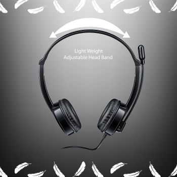 RAPOO H120 USB STEREO HEADSET WIRED