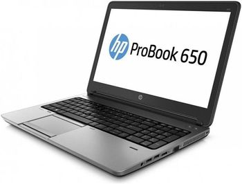 HP ProBook 650 G1- 15.6 Inch HD Display - 4th Gen Core I7 4610M 3.0GHz -8GB Ram-256GB SSD-DVD Super multi Drive- Full Size Numeric keyboard-Win 10 Pro licensed - Black