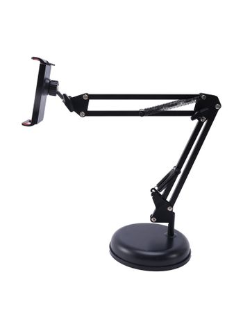 Adjustable Mobile Phone Live Stand Live Broadcast Bracket Multipurpose 360 Phone Holders - Black