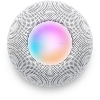 مكبر صوت Apple Homepod Mini مزود بتقنية Wi-Fi &; اتصال بلوتوث (MY5H2LL/A) أبيض