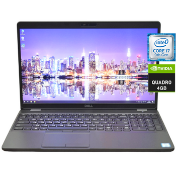 ديل محطة عمل Precision 3541 Cad   | انتل كور i7-9850H -الجيل التاسع | 16 جيجا رام | 512 جيجا اس اس دي | نفيديا كوادرو جرافيك 4 جيجا | شاشة 15.6 بوصة | ويندوز 10