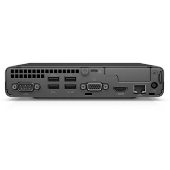 كمبيوتر HP 260 G4 المكتبي الصغير-1.9 جيجاهرتزCeleron 5205U  -رام 8 جيجا - محرك أقراص SSD سعة 128 جيجابايت + 500 جيجابايت ساتا - لوحة مفاتيح سلكية، ماوس - ويندوز 10 برو