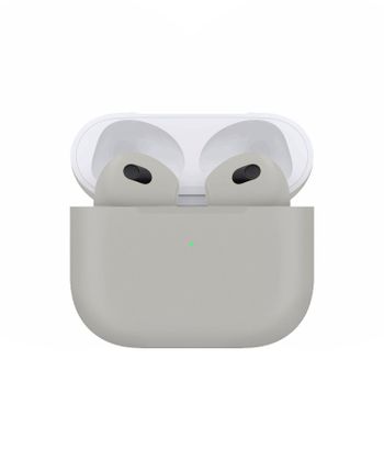 Apple Airpods (3rd Generation) Customized By Caviar Matte Metallic Silver