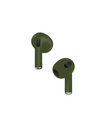 Apple Airpods (3rd Generation) Customized By Caviar Matte Army Green