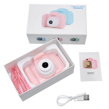 Children’s Camera Waterproof 1080P HD Screen Camera Video Toy 8 Million Pixel Kids Cartoon Cute Camera Outdoor Photography Toy random color