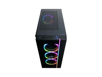 كمبيوتر سطح المكتب CyberPowerPC GMS AMD رايزن 5، رام 16 جيجابايت، 1 تيرابايت اس اس دي (GMA6800WST)، اسود، ويندوز 11