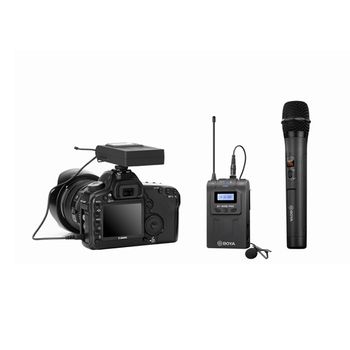 Boya BY-WM8 PRO-K3 UHF Camera-Mount Wireless Handheld Microphone System