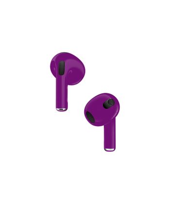 Apple Airpods (3rd Generation) Customized By Caviar Glossy Violet