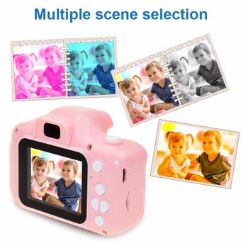 Children’s Camera Waterproof 1080P HD Screen Camera Video Toy 8 Million Pixel Kids Cartoon Cute Camera Outdoor Photography Toy random color