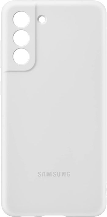 Samsung Galaxy S21 FE Silicone Cover - Official Samsung Original Case - White,