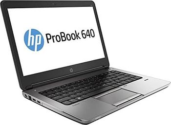 HP Probook 640 G1- 4th Gen Core i5، 8GB RAM، 256GB SSD - شاشة غير عاكسة 14 بوصة ، DVD Super Multi Drive ، USB 3.0 ، Windows 10 Pro