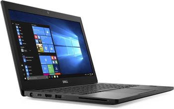 Dell Latitude 7280 12.5 عرض Intel Core I7 الجيل السادس من ذاكرة الوصول العشوائي DDR4 بسعة 8 جيجابايت ، SSD 256 جيجابايت Intel Graphics ، ENG KB ، أسود