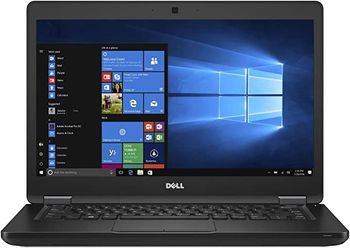 Dell Latitude 5480 Notebook Business Laptop, Intel Core i5-7th Generation CPU, 8GB DDR4 RAM, 256GB SSD Hard, 14.1 inch Display, Windows 10 Pro