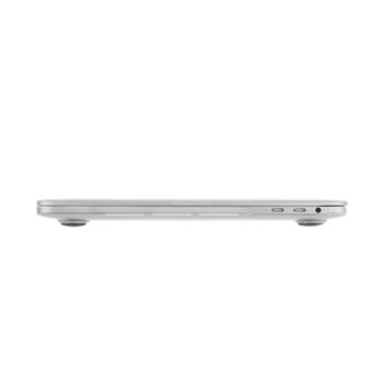 جراب Case-mate Snap-On Apple Macbook Pro 16 "2021 (USB-C) - غطاء شفاف مقاوم للصدمات والخدش ، شفاف بشعار Apple مع غطاء لوحة المفاتيح (تخطيط الولايات المتحدة والمملكة المتحدة) - شفاف