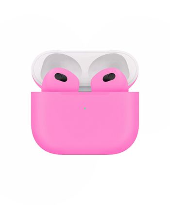 Apple Airpods (3rd Generation) Customized By Caviar Matte Romance Pink