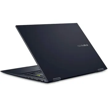 ASUS Vivobook Flip 2 in 1 , 14 TM420UA Nano Edge 14'' FHD x360 Ips Display - Ryzen 7 5700u 8 Core 16Th, 16GB DDR4 Ram, 512GB SSD, HDMi, USB SS TypeC Gen2, Win 11 , Bespoke Black