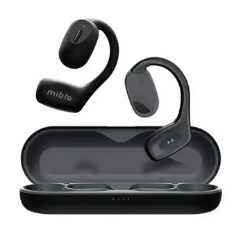 Mibro O1 TWS Earbuds bluetooth V5.3 Earphone ENC Call Noise Cancellation IPX6 Waterproof Open Ear Sport Earbuds Headphones With Mic - Black