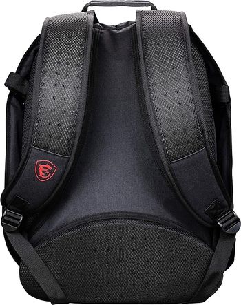 MSI Stealth Trooper Backpack, Black, 15.6 Pulgadas, multicolour, Taglia unica, MOCHILA PORTATIL 15.6 MSI STEALTH TROOPERBACKPACK VENTA EN BUNDLE WITH GS/GE G34-N1XXX18-SI9