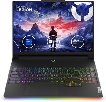 Lenovo Legion 9 Gaming AI Chip 16 Inch 3.2k 240Hz Intel i9-14900HX 2TB SSD NVIDIA RTX 4090 16GB GDDR6 Graphics Windows 11 RGB Eng-Arabic [83G0000CAX] 2TB SSD - 64GB RAM - Grey