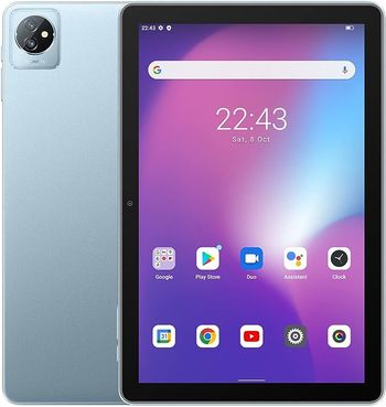 Blackview Tab 7 10.1 Inch Android 12 Tablet HD+ IPS Display, Quad-core 3GB RAM+64GB ROM 1TB External SD Card  - Twilight Blue