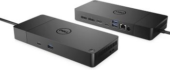 Dell Docking Station WD19S 180W, AC 120/230 V (50/60 Hz) Power, Gigabit Ethernet, HDMI,  2 x DP, USB-C Interface, DOCK WD19S180W With 180W Power adapter.