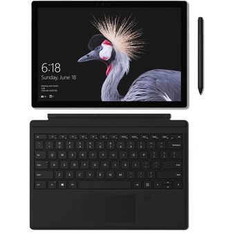 مايكروسوفت غطاء نوع Surface Pro مع معرف بصمة الإصبع (GK3-00001) أسود