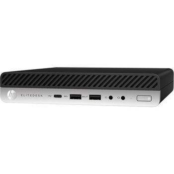 HP EliteDesk 800 G4 Desktop Mini - Intel Core i5-8500T - 8 جيجا بايت DDR4-256GB SSD - Intel UHD Graphics 630 - Windows 10 Pro 64 بت