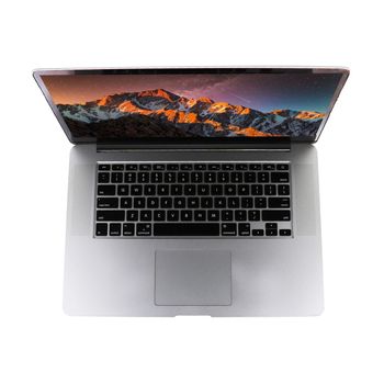 Apple MacBook Pro A1398 (2015)   Corei7 16 جيجابايت تخزين ذاكرة الوصول العشوائي 1TB SSD 2GB الرسومات - اللون الفضي