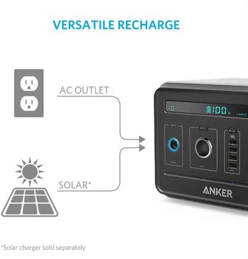 Anker Multi-Functional PowerHouse Silver/Black