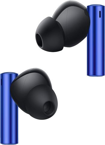 realme Buds Air 3 Wireless Earbuds, Active Noise Cancellation,Up to 30 Hours Playtime, IPX5 Water Resistance - Nitro Blue…