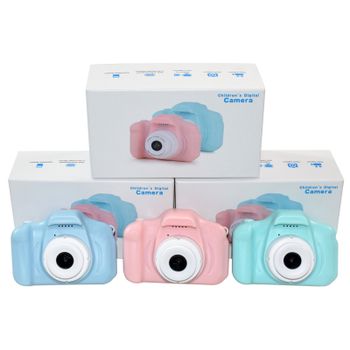 Children’s Camera Waterproof 1080P HD Screen Camera Video Toy 8 Million Pixel Kids Cartoon Cute Camera Outdoor Photography Toy random color